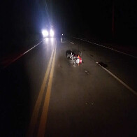 Bêbado e sem habilitação, motorista mata motociclista na BR-319, após a ponte do Madeira