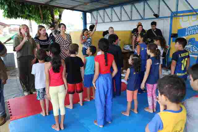 Alunos do Judô do Programa Talentos do Futuro já estão com uniformes