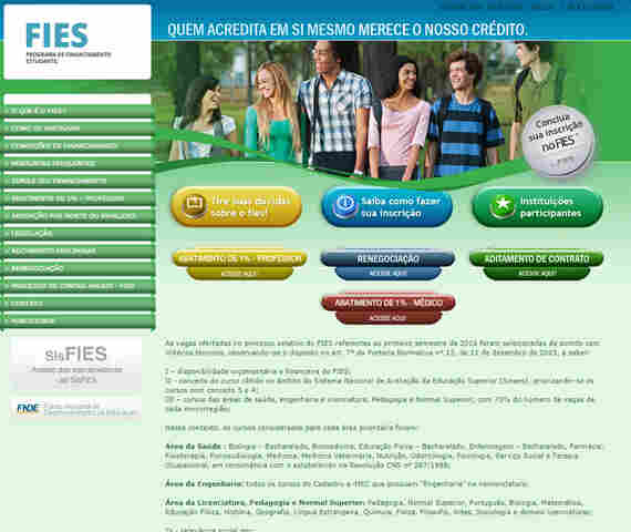 MEC prorroga prazo de renovação do Fies