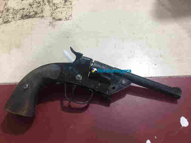 Polícia prende apenado foragido da Colônia Agrícola Penal com arma caseira