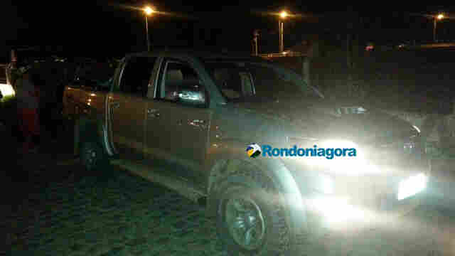 Dupla é presa com caminhonete clonada de juiz federal do Pará, na BR-364 em Rondônia