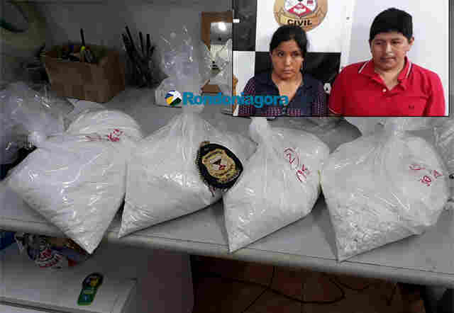 Bolivianos que viajariam para a Espanha são presos com 12 quilos de cocaína após ação da Polícia Civil