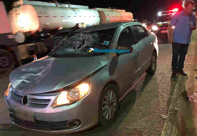 Trabalhador morre atropelado em Ji-Paraná e andarilho fica ferido em acidente na BR-364 em Porto Velho