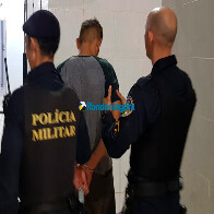 Homem é atacado com pedrada e agressor é preso na Zona Norte