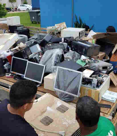 Mais de três toneladas de lixo eletrônico são recolhidas em Ji-Paraná