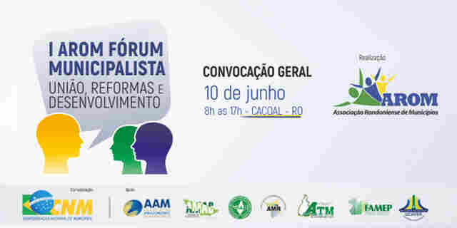 Cacoal sedia encontro de prefeitos e vereadores para discutir reforma da previdência e unificação das eleições