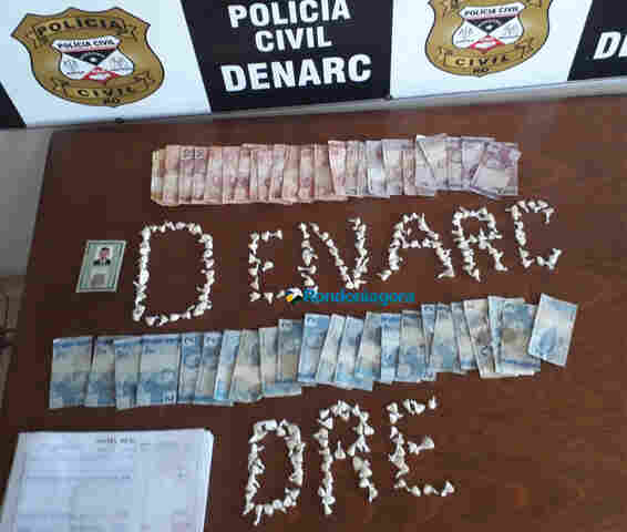 Após denúncias, Denarc prende traficante com quase 200 porções de cocaína em hotel da Capital