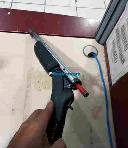 PM apreende menor com escopeta no Orgulho do Madeira; tios informaram que ela fugiu de casa