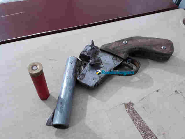 Polícia prende homem com arma artesanal no Orgulho do Madeira