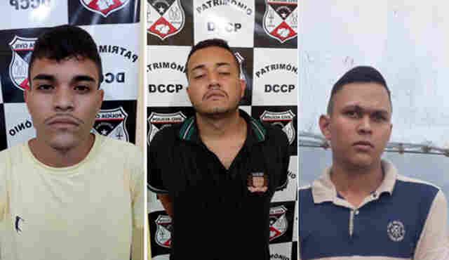 Presos por assalto em agências bancárias e comparsa são investigados por tráfico de drogas na Zona Leste