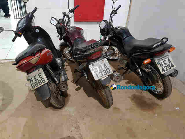 Preso trio que adulterava motos roubadas e vendia no OLX