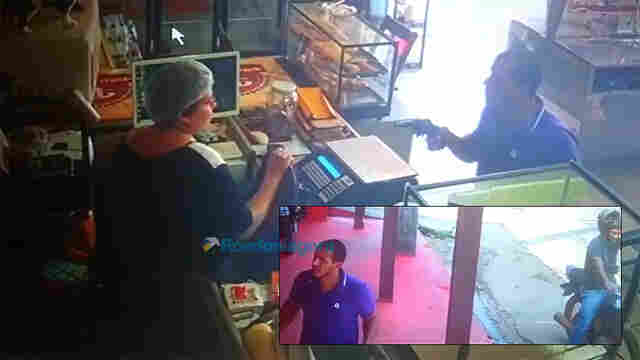 Vídeo: Câmeras flagram ladrão assaltando panificadora em Porto Velho