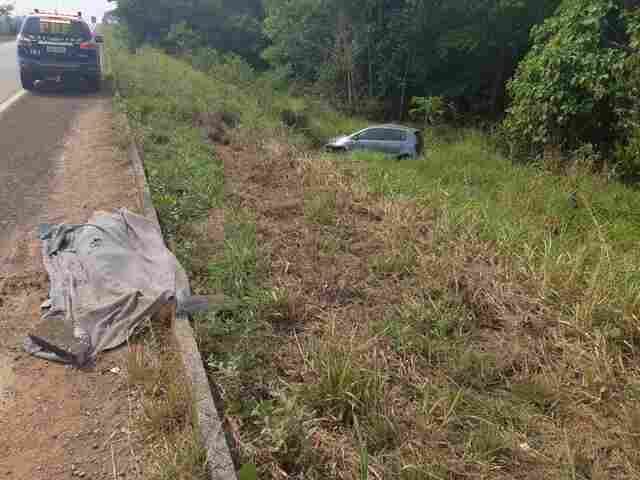 Andarilho bêbado morre atropelado na BR-364