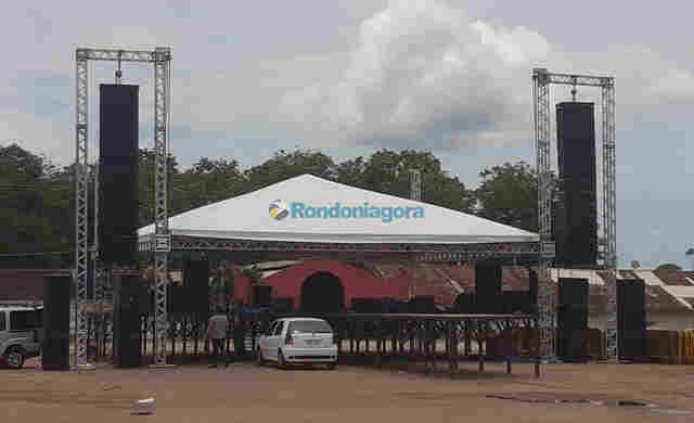 Tudo pronto para a grande festa no Parque dos Tanques