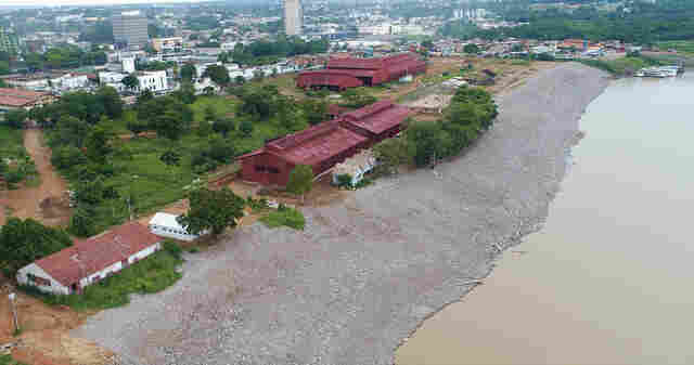 Concluída obra de proteção das margens do Rio Madeira