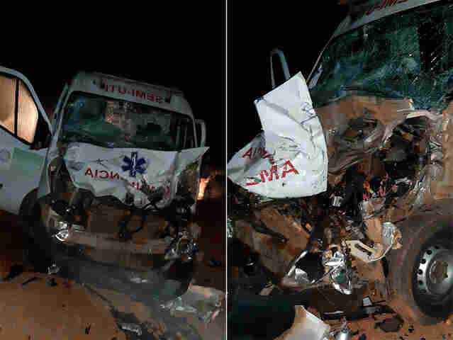 Técnica de enfermagem morre após acidente com ambulância na BR-364