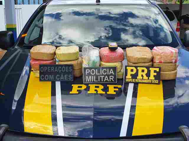 Casal de traficantes é preso com 16 quilos de cocaína em Machadinho do Oeste