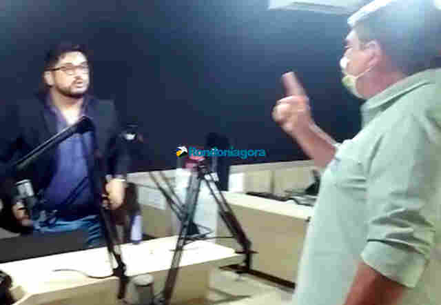 Vídeo: Secretário de Agricultura do Estado invade rádio em Jaru e PM é chamada