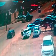 Vídeo: Câmeras de monitoramento registram grave acidente na Zona Sul da Capital