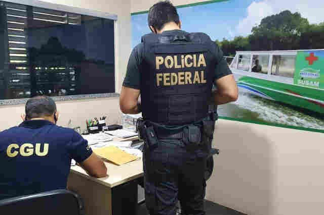 PF faz busca e apreensão na Secretaria de Saúde do Amazonas