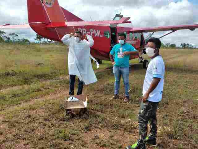 Grupo de Operações Aéreas leva vacinas para locais de difícil acesso em Rondônia e no Amazonas