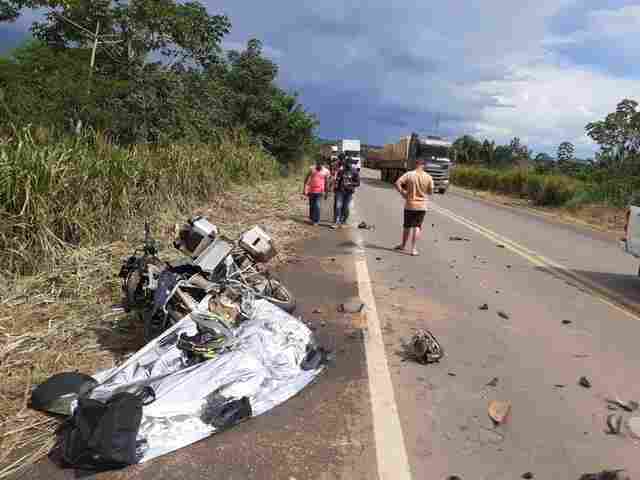Médico veterinário morre em colisão na BR-364