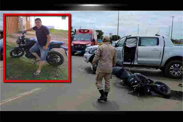 Motociclista morre em grave acidente em Vilhena