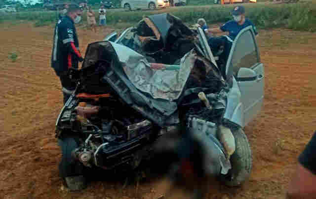 Grave acidente deixa três pessoas mortas em Machadinho