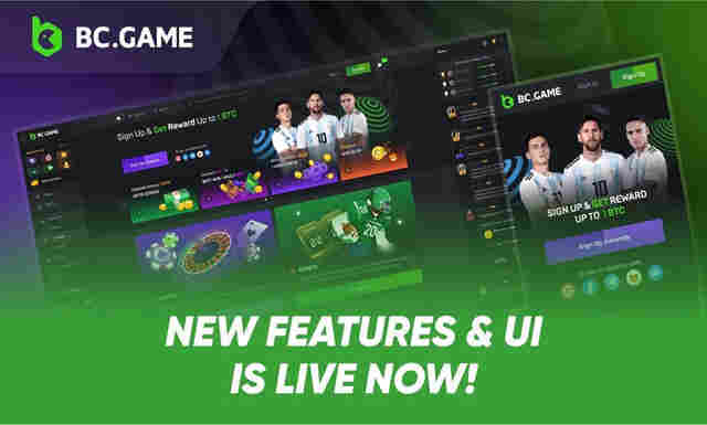 Crypto Casino do ano BC.GAME lança seu novo site redesenhado com novos recursos