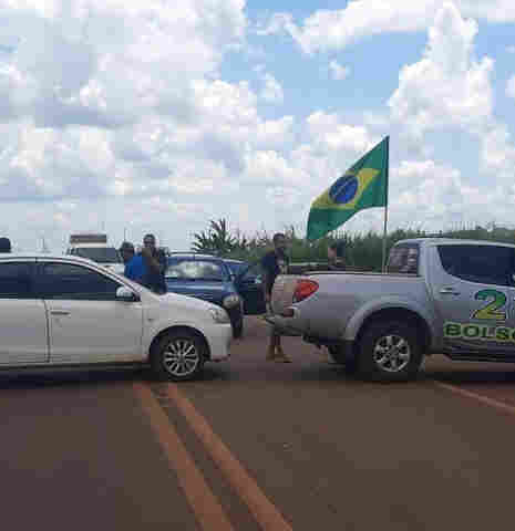 PRF confirma 13 bloqueios em rodovias federais em Rondônia, mas admite que podem ser mais