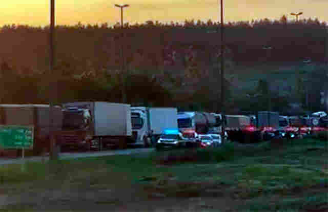 Em Vilhena, manifestantes seguem bloqueio na BR-364; falta combustíveis em Colorado e Cerejeiras