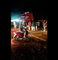 Vídeo: PM prende motorista que avançou contra manifestantes em Cacoal