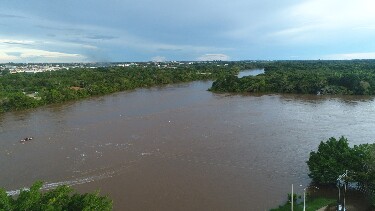 Nível do rio Machado baixa 38 cm, segundo a ANA