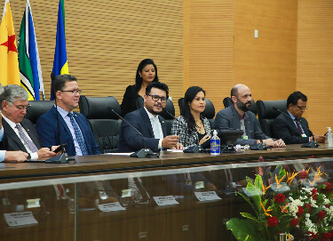 Presidente da Assembleia parabeniza Parlamento Amazônico e agradece visita de deputados de 9 estados