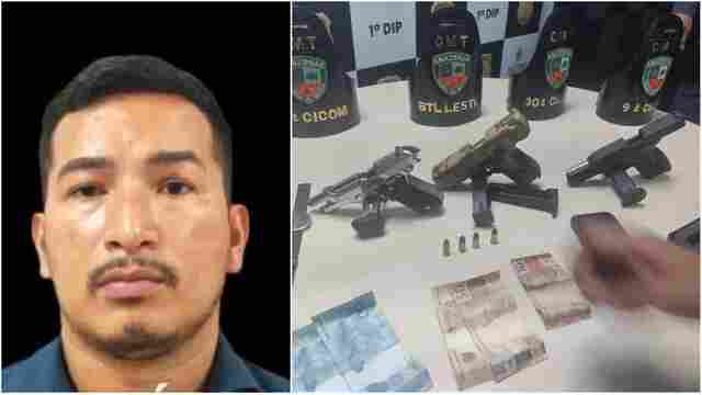 Assassino de delegado de Rondônia é preso em Manaus