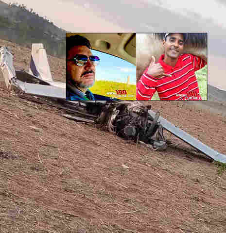 Identificadas as duas vítimas fatais da queda de avião em Alta Floresta do Oeste