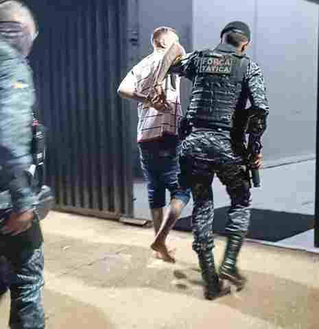Foragido, suspeito de homicídio, é preso enquanto assistia jogo de futebol, no Morar Melhor