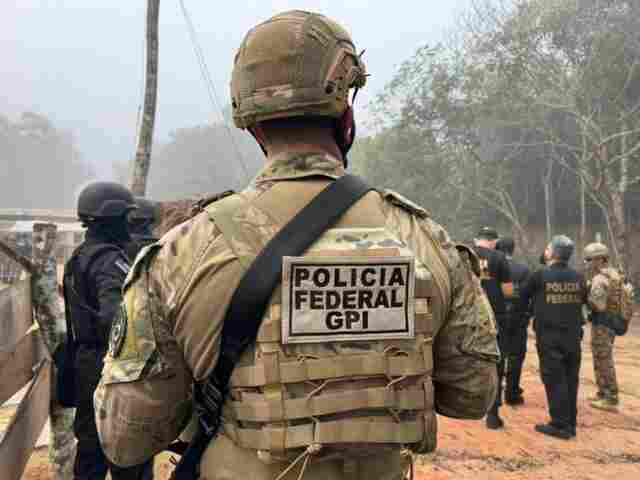 PF participa de cumprimento a reintegração de posse no Amazonas