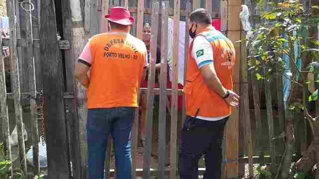 Rio Madeira está a 46 centímetros da cota de alerta, mas Defesa Civil descarta enchente em Porto Velho