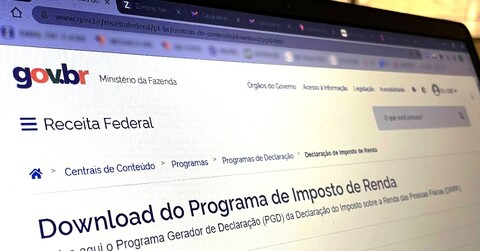 Receita antecipa liberação de programa gerador do IR 2024 Nacional