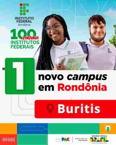 Ifro contará com novo campus em Buritis