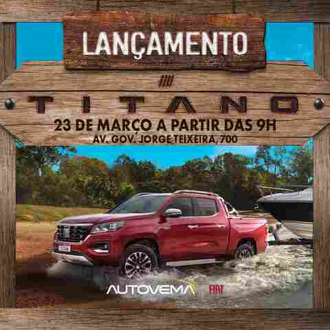 Titano: Autovema apresenta a nova picape da Fiat