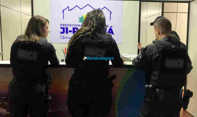 Vídeo mostra operação da Polícia e MP contra corrupção na Prefeitura e Câmara de Ji-Paraná