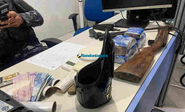 PM prende foragido e comparsa com drogas na zona sul