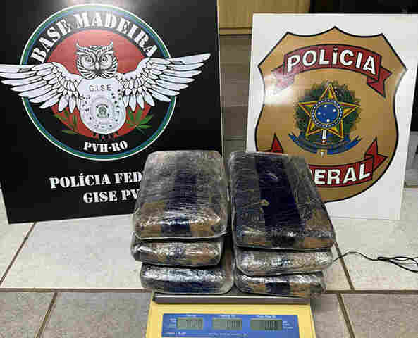 Traficante é presa com 7 kg de skunk no aeroporto de Porto Velho