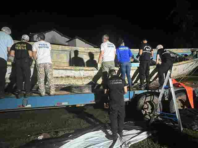 PF trabalha na identificação de corpos encontrados em embarcação no Pará; vítimas eram da Mauritânia e Mali