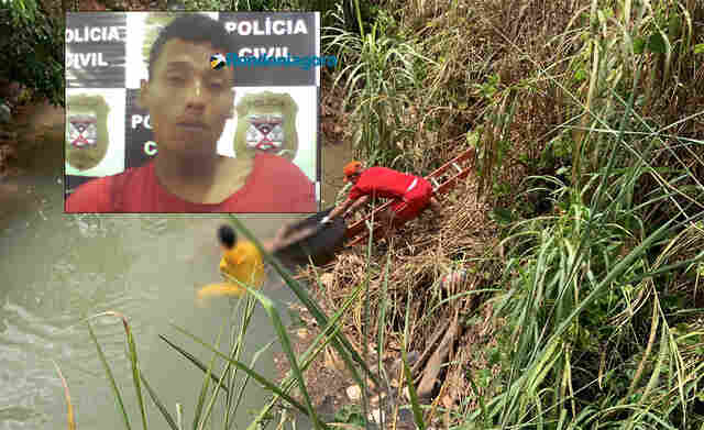 Jovem encontrado morto em córrego foi atingido com mais de 15 facadas