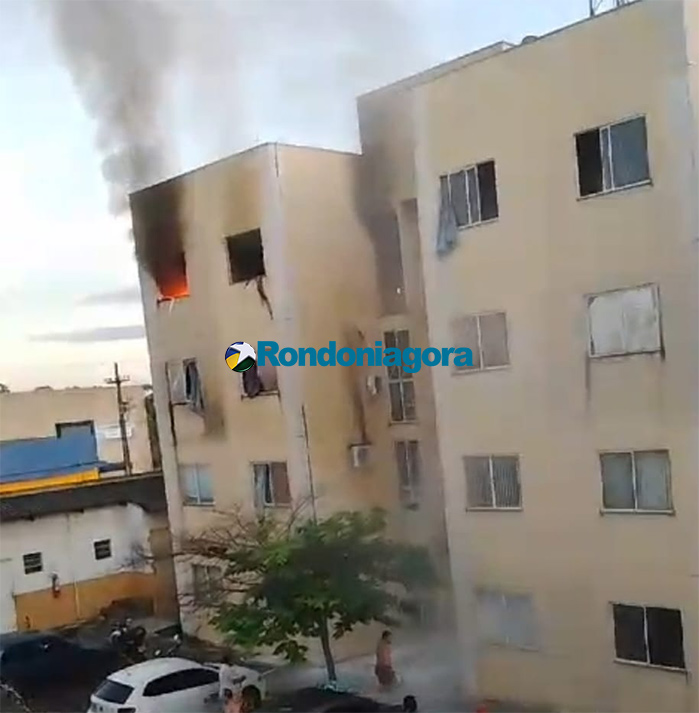 Vídeo: duas pessoas ficam feridas, uma em estado grave, após explosão em apartamento na capital