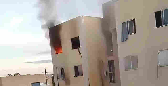 Vítima de explosão em apartamento na capital segue internada em estado gravíssimo