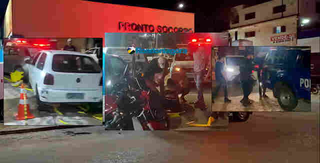 Motorista bêbado é preso após atropelar várias pessoas em calçada da zona leste de Porto Velho